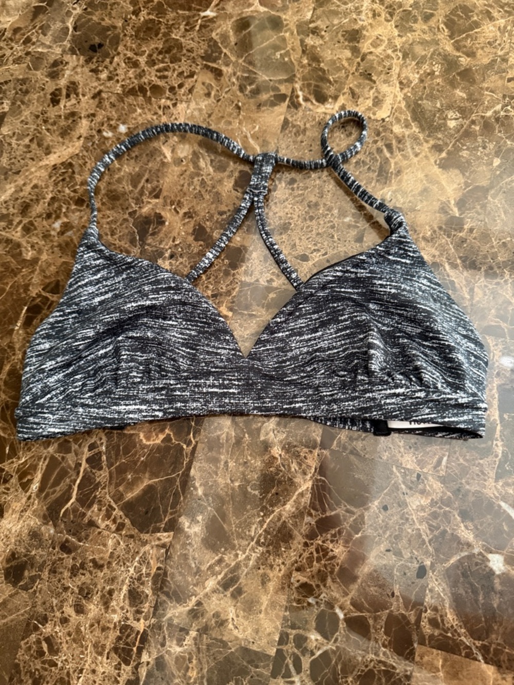 Victoria’s Secret Black & White Sport Bralette XS
